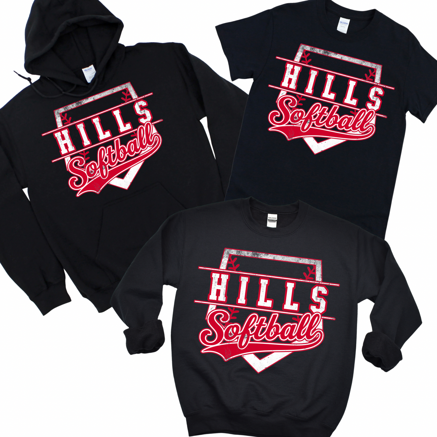Hills Softball - Black | LI Spirit & Sports Apparel