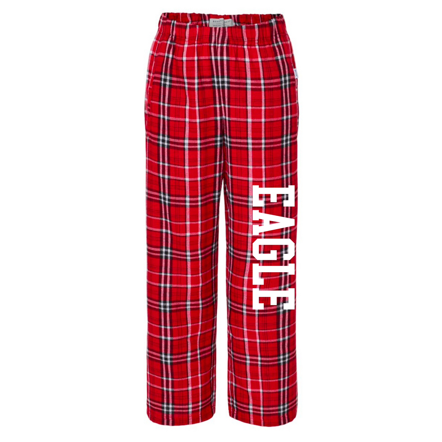 Eagle Flannel Pajama Pants | Eagle Elementary Spiritwear Fundraiser | LI Spirit & Sports Apparel