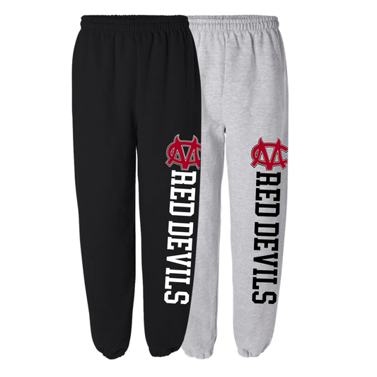CM Red Devils Sweatpants | Center Moriches MS Spiritwear Fundraiser | LI Spirit & Sports Apparel