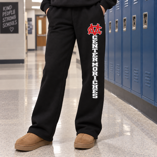 CM Open Bottom Sweatpants | Center Moriches MS Spiritwear Fundraiser | LI Spirit & Sports Apparel