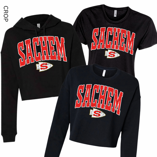 Varsity Sachem Cropped | Sachem Apparel | LI Spirit & Sports Apparel