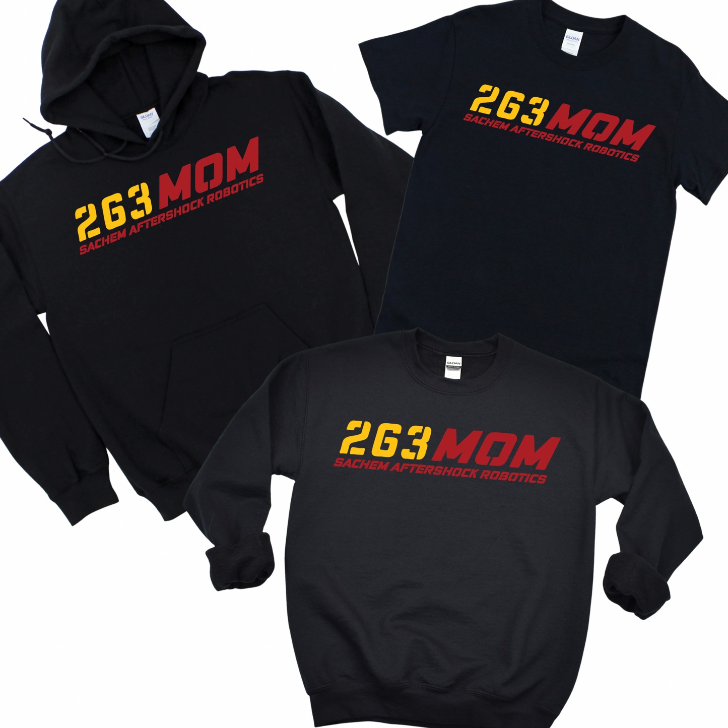 Sachem Robotics Aftershock Mom - Black | Sachem Robotics Aftershock Apparel | LI Spirit & Sports Apparel