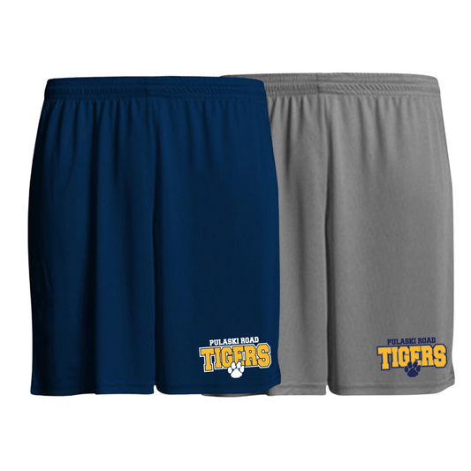 Pulaski Road Tigers Boys/Mens Shorts | Pulaski Road Spiritwear Fundraiser | LI Spirit & Sports Apparel