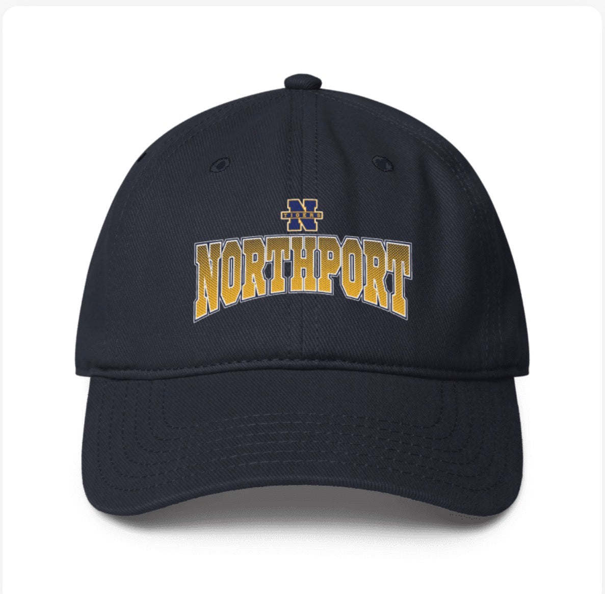 Legacy Northport Classic Arch Dad Hat | Pulaski Road Spiritwear Fundraiser | LI Spirit & Sports Apparel