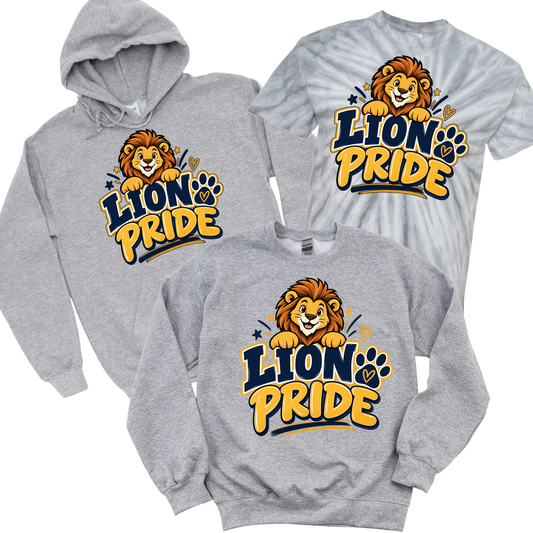 Canaan Lion Pride - Athletic Gray | Canaan Spiritwear Fundraiser | LI Spirit & Sports Apparel