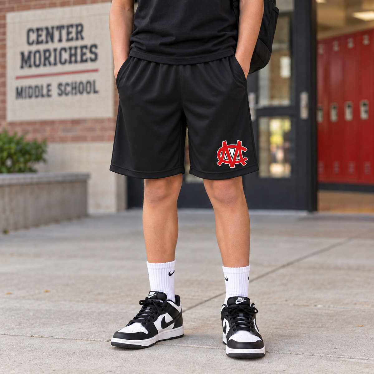 Center Moriches Boys/Mens Shorts | Center Moriches MS Spiritwear Fundraiser | LI Spirit & Sports Apparel
