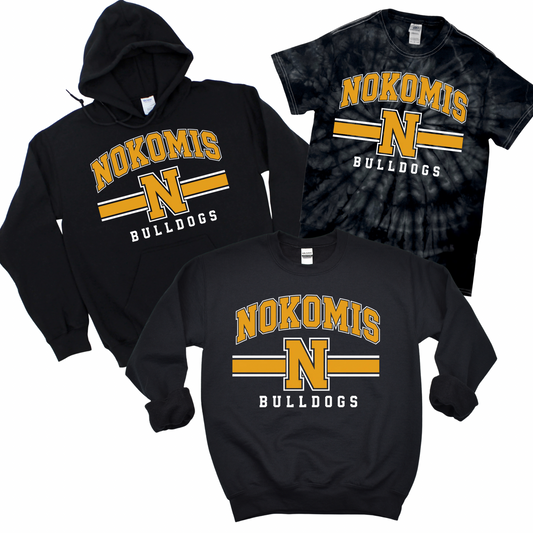 Nokomis Victory Stripe - Black | Nokomis Elementary Spiritwear Fundraiser | LI Spirit & Sports Apparel