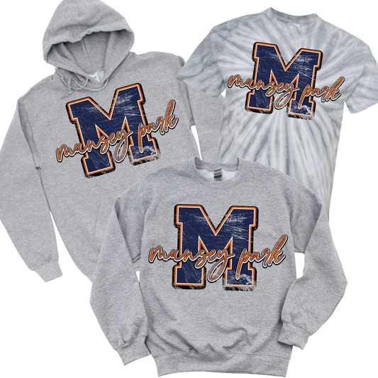 Munsey Park Heritage M - Athletic Gray | Munsey Park Spiritwear Fundraiser | LI Spirit & Sports Apparel