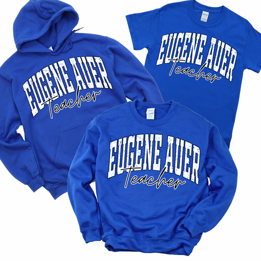 Eugene Auer Teacher | Eugene Auer Spiritwear Fundraiser | LI Spirit & Sports Apparel