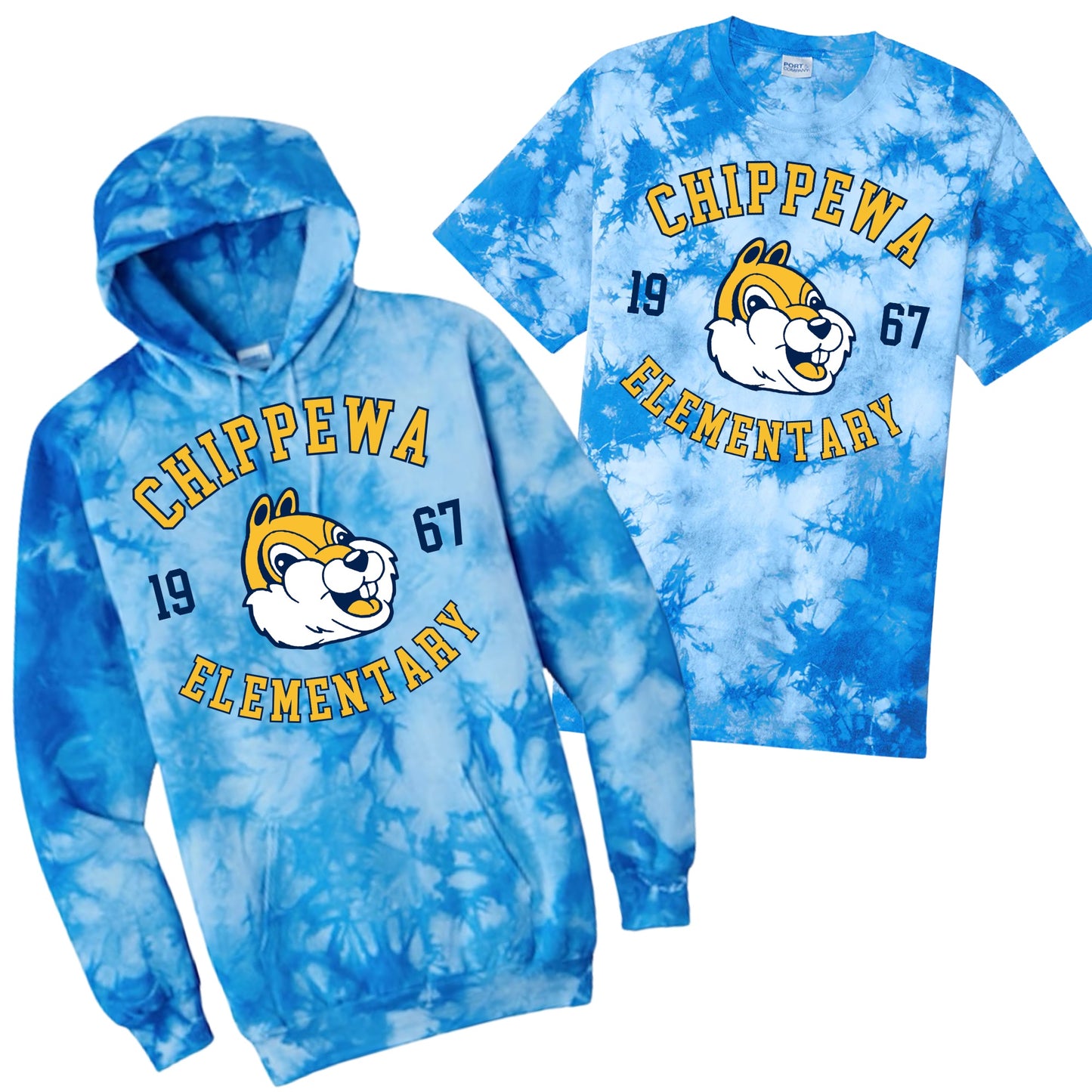 Chippewa Elementary Tie Dye | Chippewa Spiritwear Fundraiser | LI Spirit & Sports Apparel