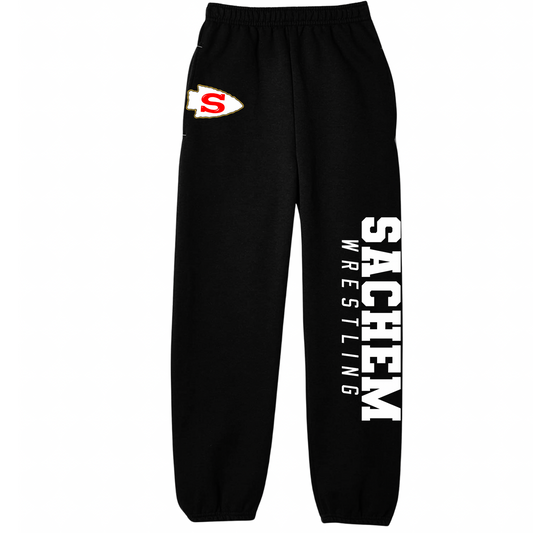 Sachem East Wrestling Sweatpants | Sachem Apparel | LI Spirit & Sports Apparel