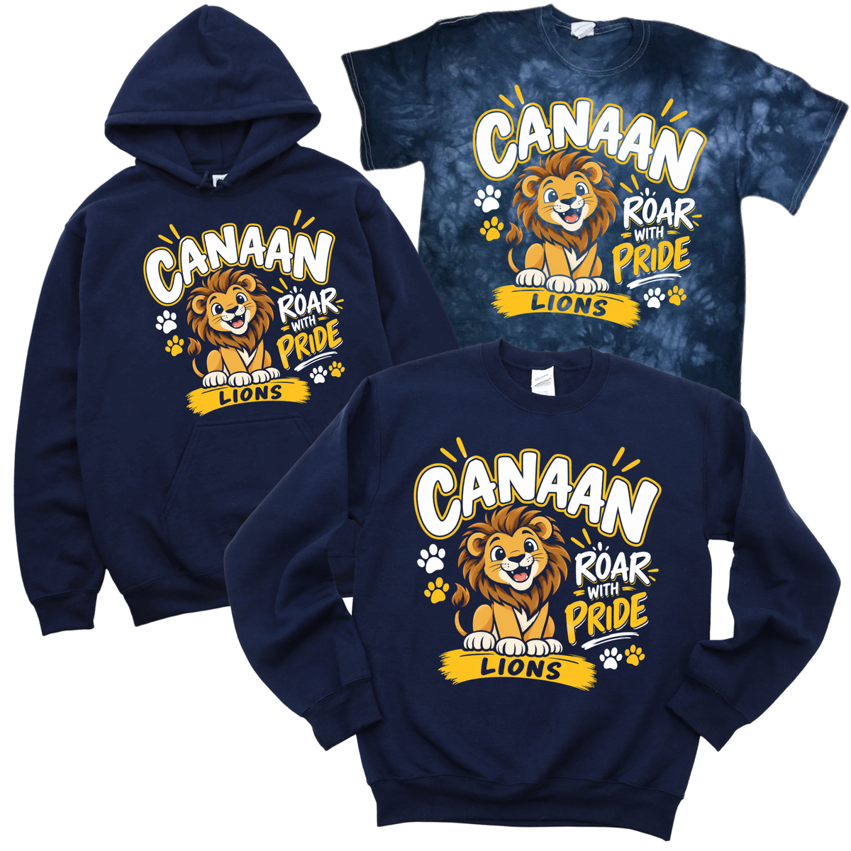 Canaan Roar with Pride - Navy | Canaan Spiritwear Fundraiser | LI Spirit & Sports Apparel