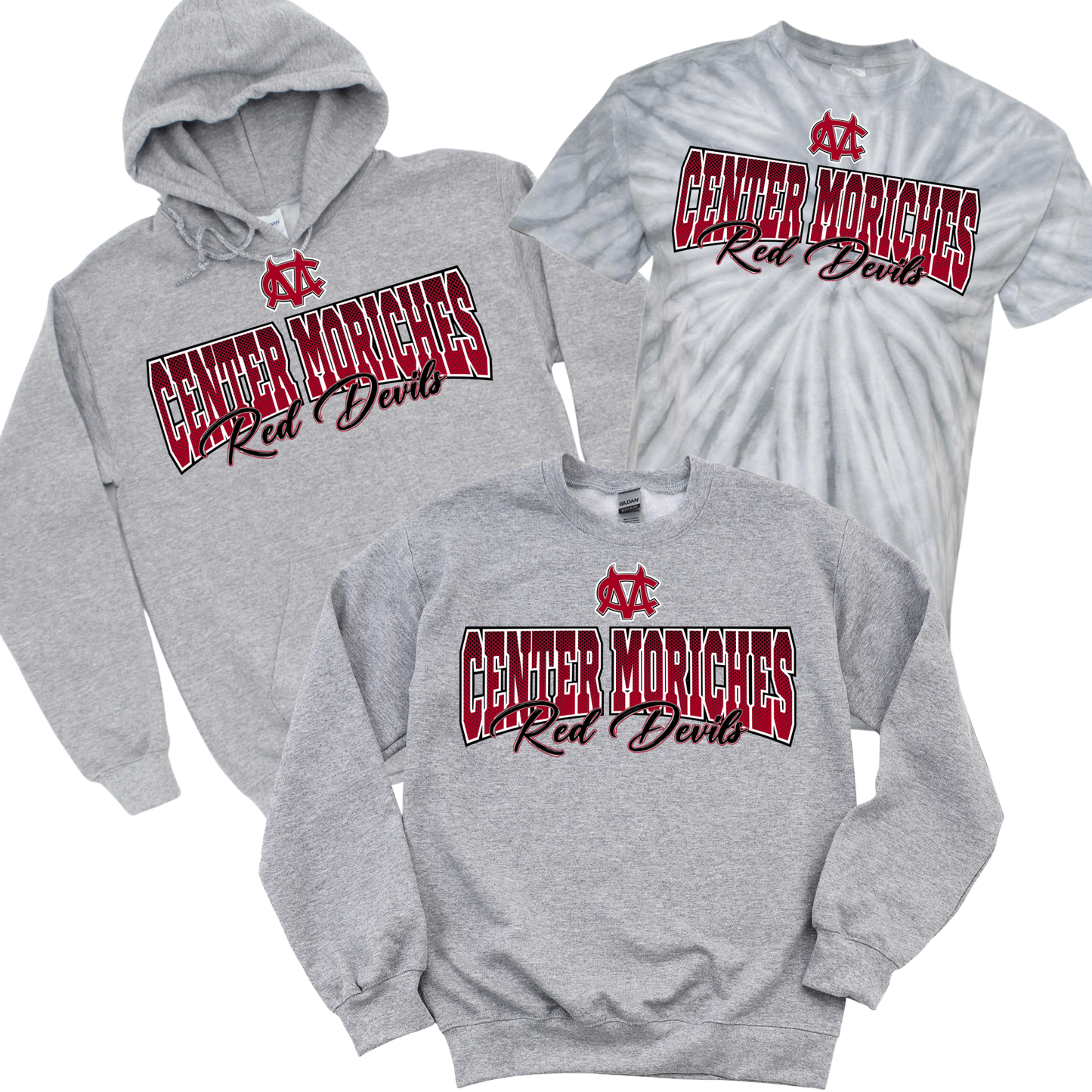 Center Moriches Legacy - Athletic Gray | Center Moriches HS Spiritwear Fundraiser | LI Spirit & Sports Apparel