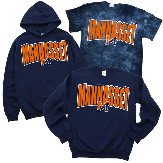 Manhasset Pride - Navy | Munsey Park Spiritwear Fundraiser | LI Spirit & Sports Apparel