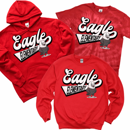 Retro Eagle Elementary | Eagle Elementary Spiritwear Fundraiser | LI Spirit & Sports Apparel