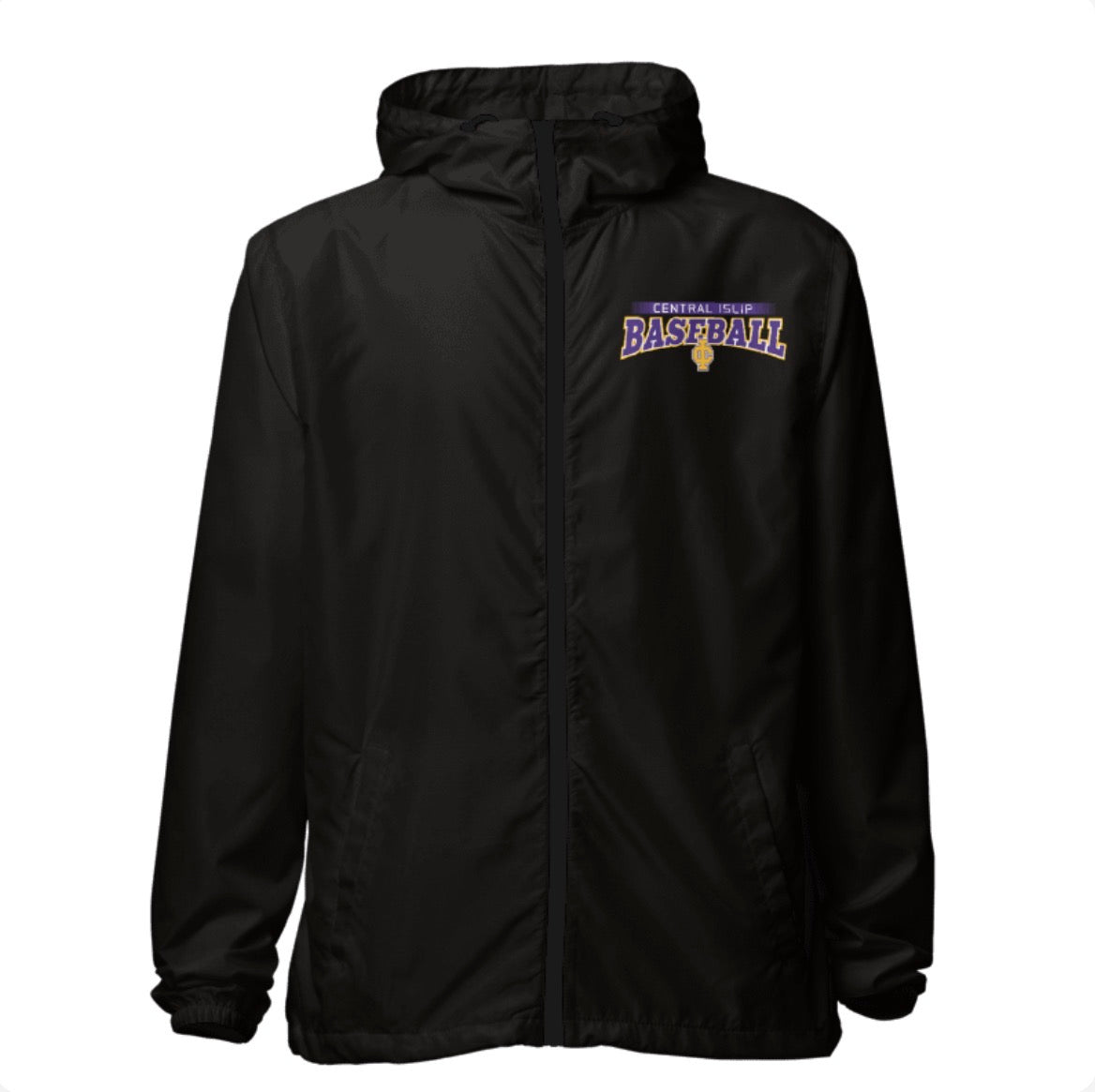 CI Baseball Classic Arch Windbreaker Jacket | CI Baseball Spiritwear Fundraiser | LI Spirit & Sports Apparel