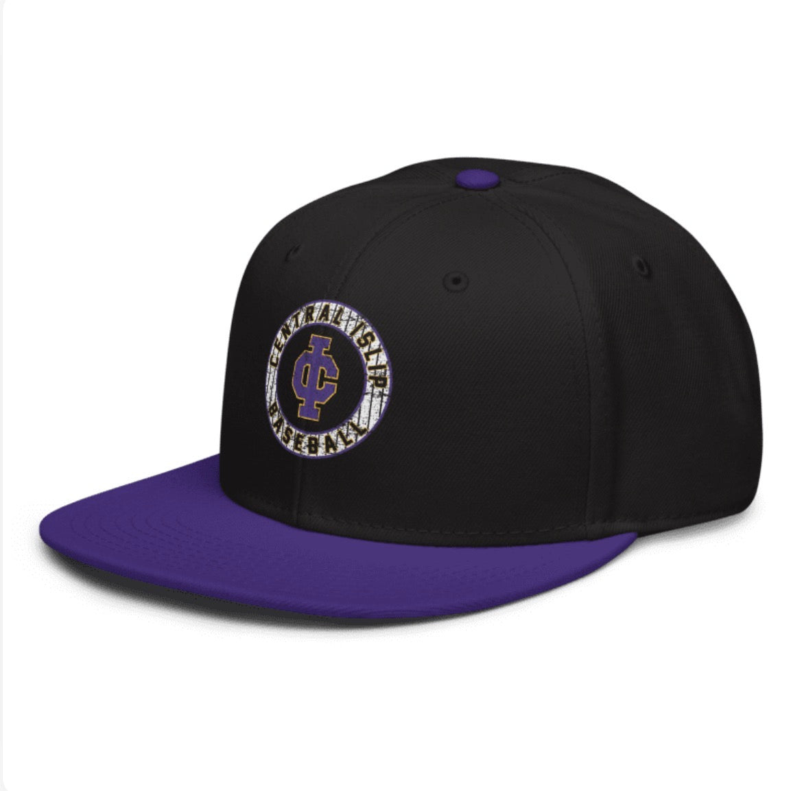 CI Baseball Diamond Crest Snapback | CI Baseball Spiritwear Fundraiser | LI Spirit & Sports Apparel