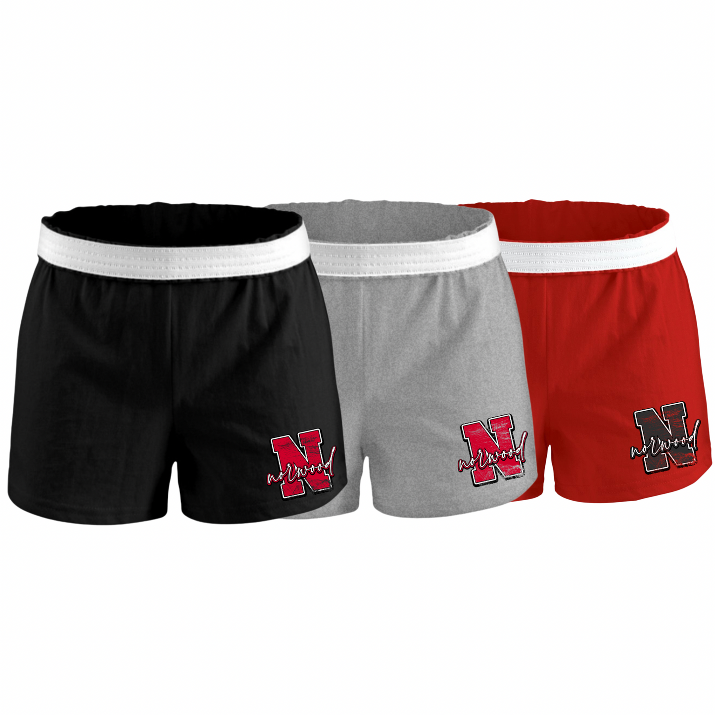 Norwood Heritage Girls/Womens Shorts | Norwood Ave Spiritwear Fundraiser | LI Spirit & Sports Apparel