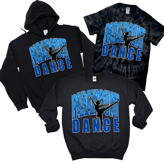 Paramount Electric Leap - Black | Paramount Dance Academy | LI Spirit & Sports Apparel