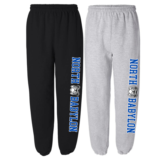 North Babylon Sweatpants | Woods Road Spiritwear Fundraiser | LI Spirit & Sports Apparel