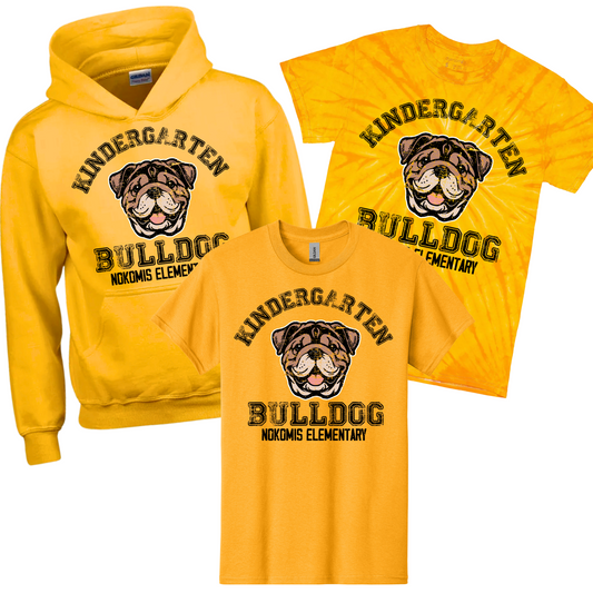 Kindergarten Bulldog | Nokomis Spiritwear Fundraiser | LI Spirit & Sports Apparel