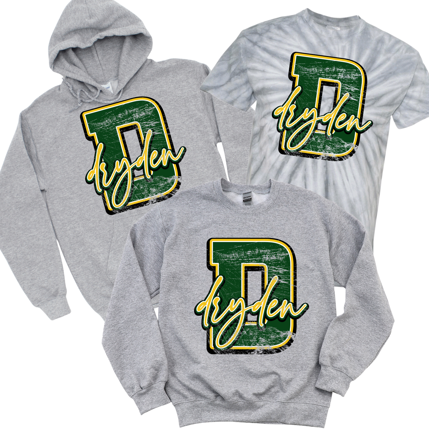 Dryden Heritage - Atlantic Gray | Dryden Elementary Spiritwear Fundraiser | LI Spirit & Sports Apparel