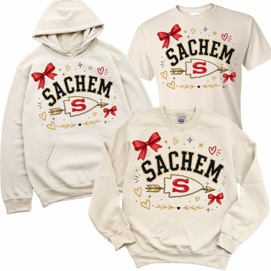 Sachem Sweetheart - Sand | Waverly Elementary Spiritwear Fundraiser | LI Spirit & Sports Apparel