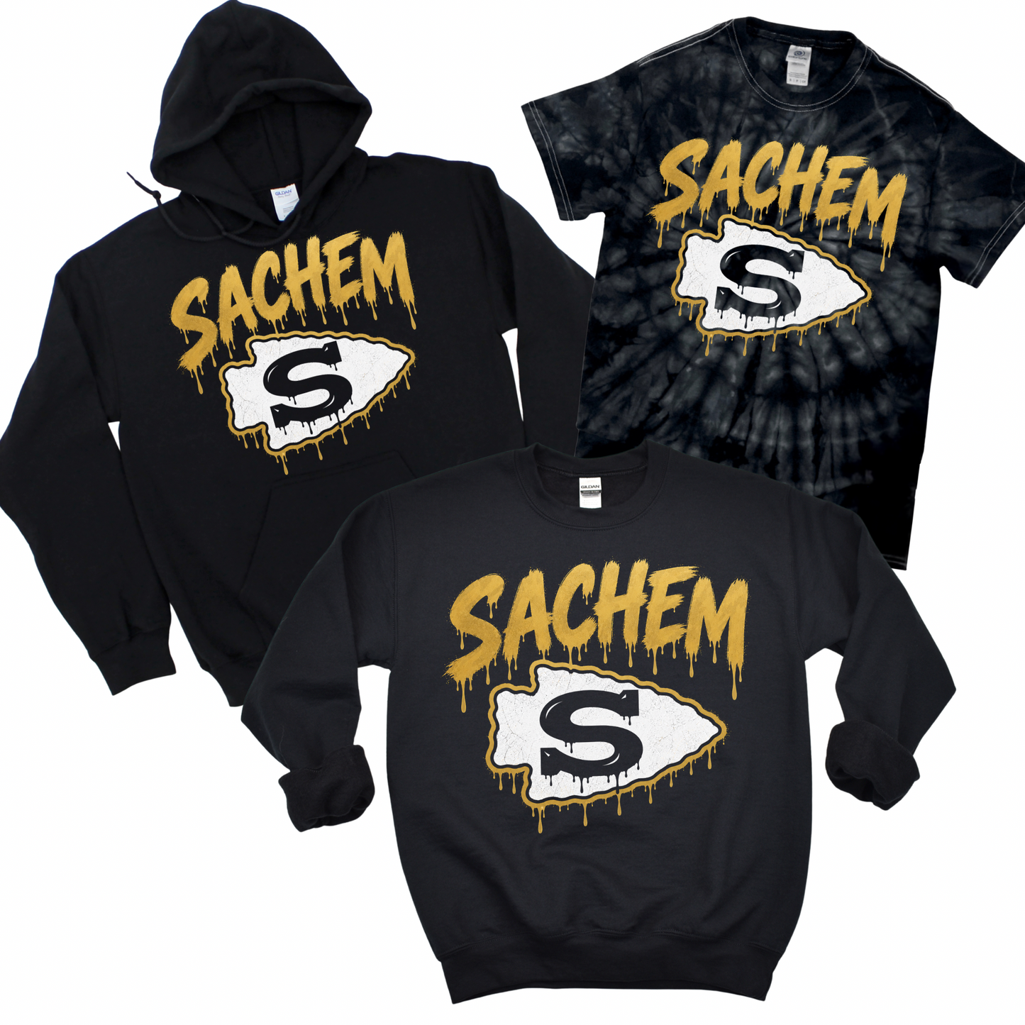 Sachem Hype - Black | Nokomis Elementary Spiritwear Fundraiser | LI Spirit & Sports Apparel