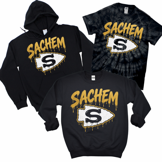 Sachem Hype - Black | Nokomis Elementary Spiritwear Fundraiser | LI Spirit & Sports Apparel
