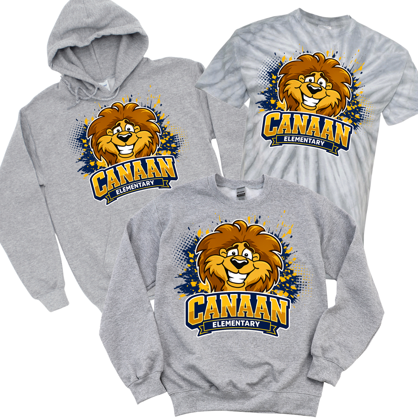 Canaan Elementary Breakout - Athletic Gray | Canaan Spiritwear Fundraiser | LI Spirit & Sports Apparel