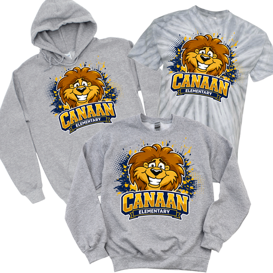 Canaan Elementary Breakout - Athletic Gray | Canaan Spiritwear Fundraiser | LI Spirit & Sports Apparel