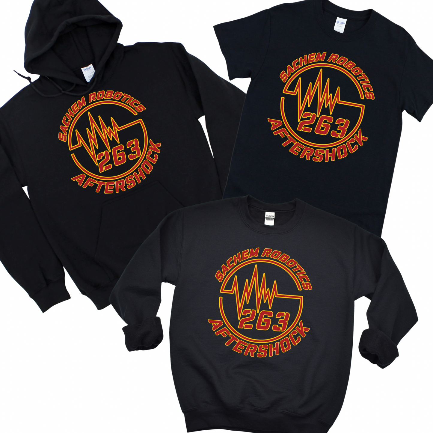 Sachem Robotics Aftershock - Black | Sachem Robotics Aftershock Apparel | LI Spirit & Sports Apparel