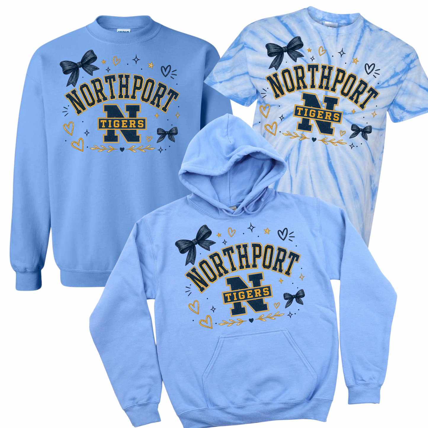 Northport Sweetheart - Carolina Blue | Pulaski Road Spiritwear Fundraiser | LI Spirit & Sports Apparel