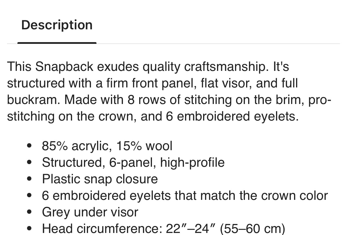 CI Split Baseball Snapback | CI Baseball Spiritwear Fundraiser | LI Spirit & Sports Apparel