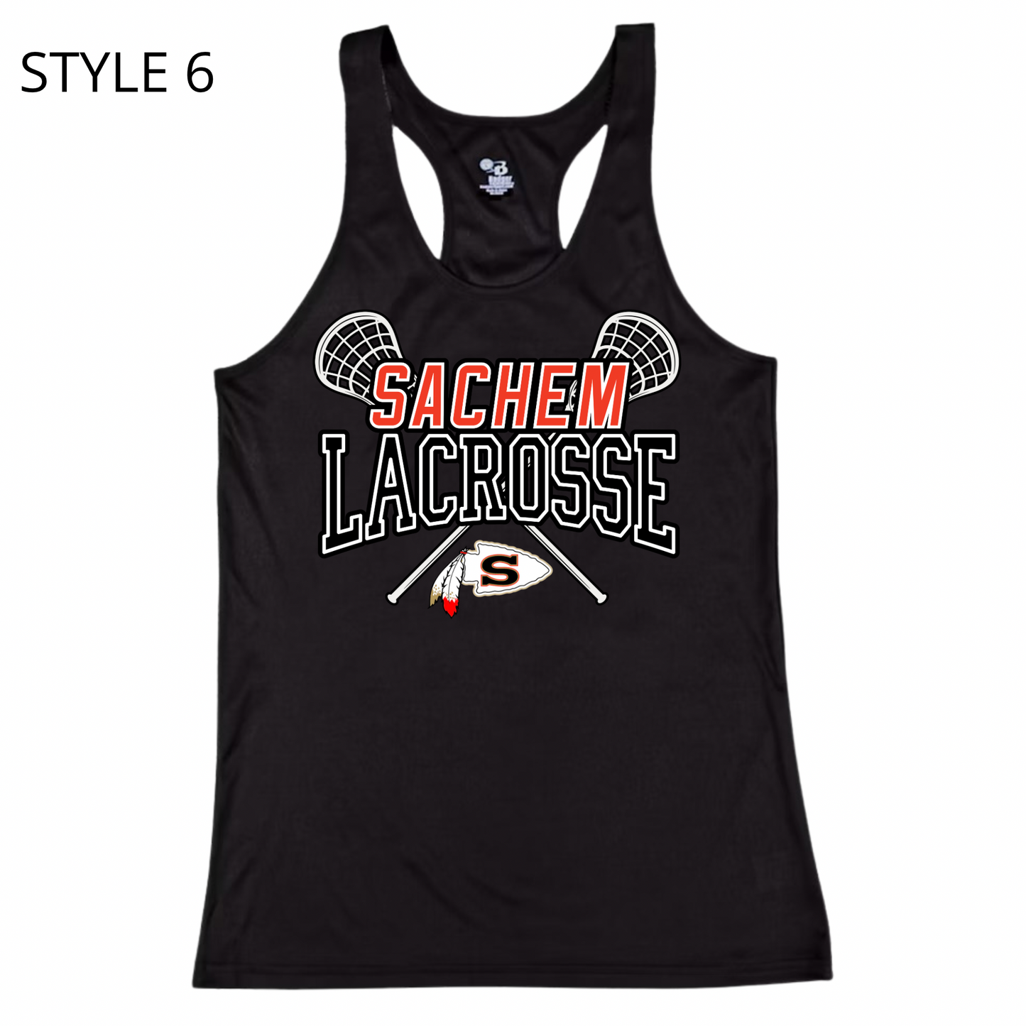 Sachem Lacrosse Girls/Women’s Tank Top | Sachem Sports Apparel | LI Spirit & Sports Apparel