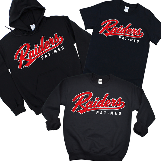 Pat-Med Classic Script - Black | Canaan Spiritwear Fundraiser | LI Spirit & Sports Apparel