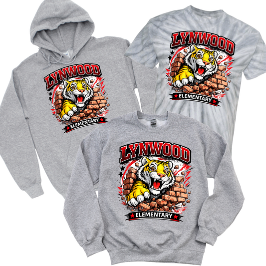 Lynwood Breakout - Athletic Gray | Lynwood Spiritwear Fundraiser | LI Spirit & Sports Apparel