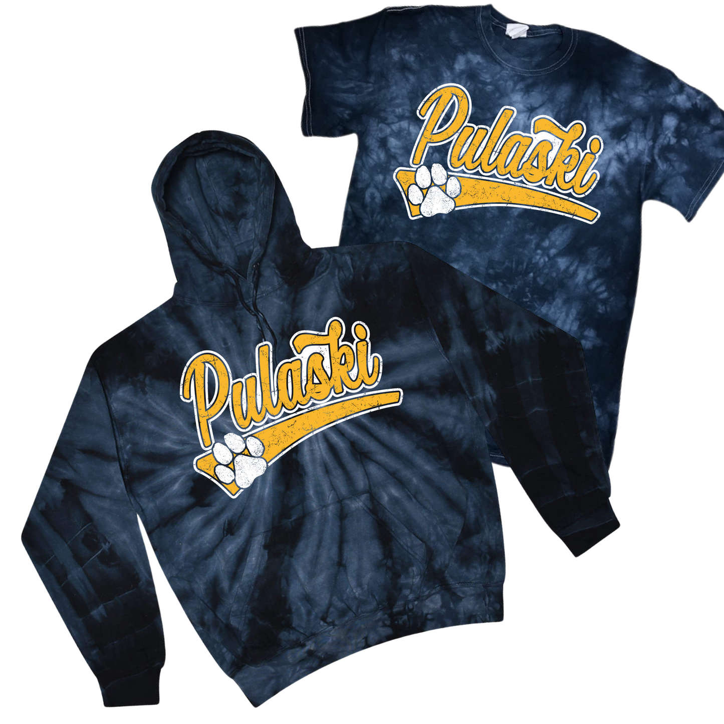 Retro Pulaski [Pick Your Own Tie Dye] | Pulaski Road Spiritwear Fundraiser | LI Spirit & Sports Apparel