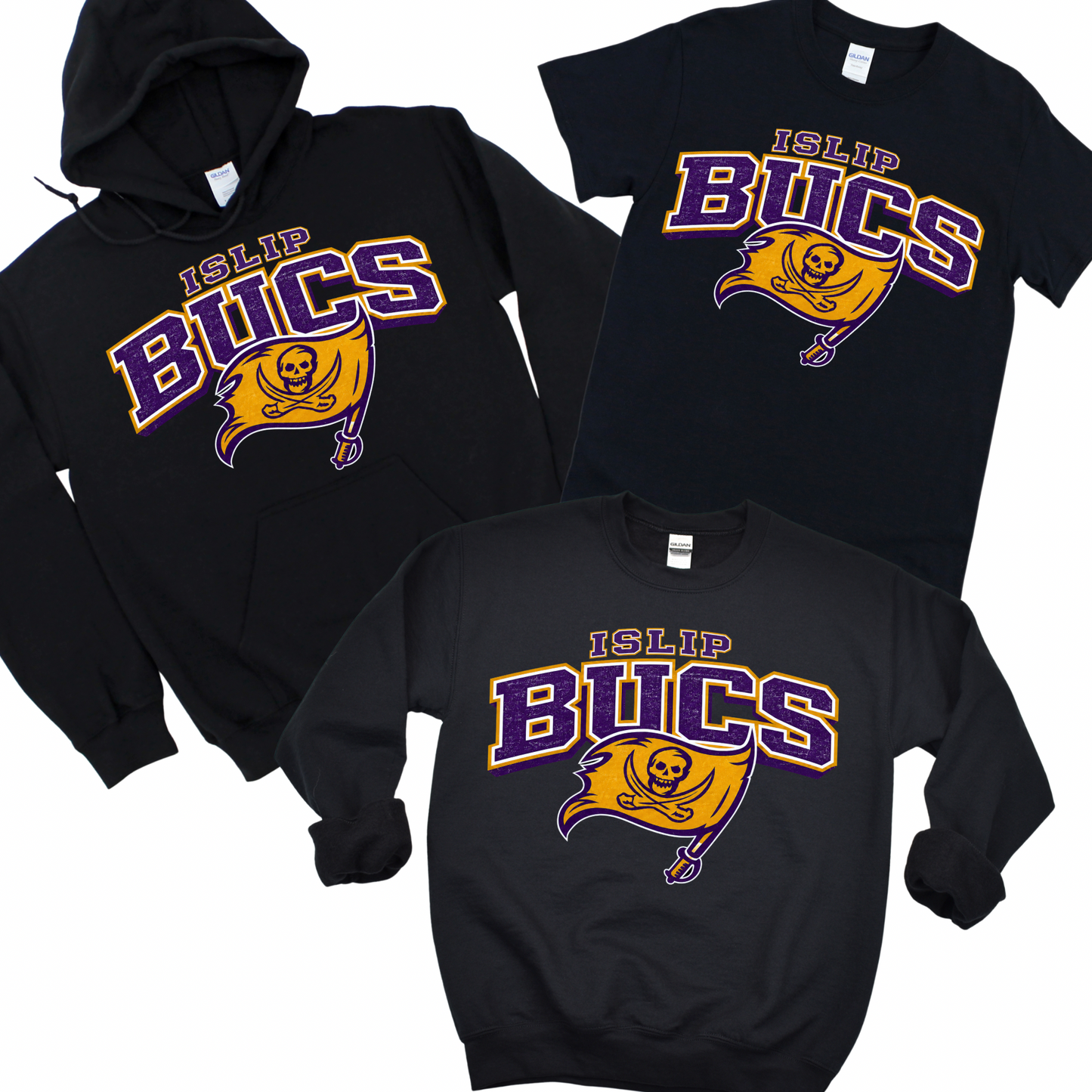 Bucs Bold - Black | Sherwood Elementary Spiritwear Fundraiser | LI Spirit & Sports Apparel