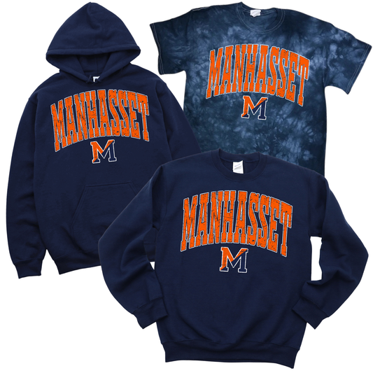 Varsity Manhasset - Navy | Munsey Park Spiritwear Fundraiser | LI Spirit & Sports Apparel