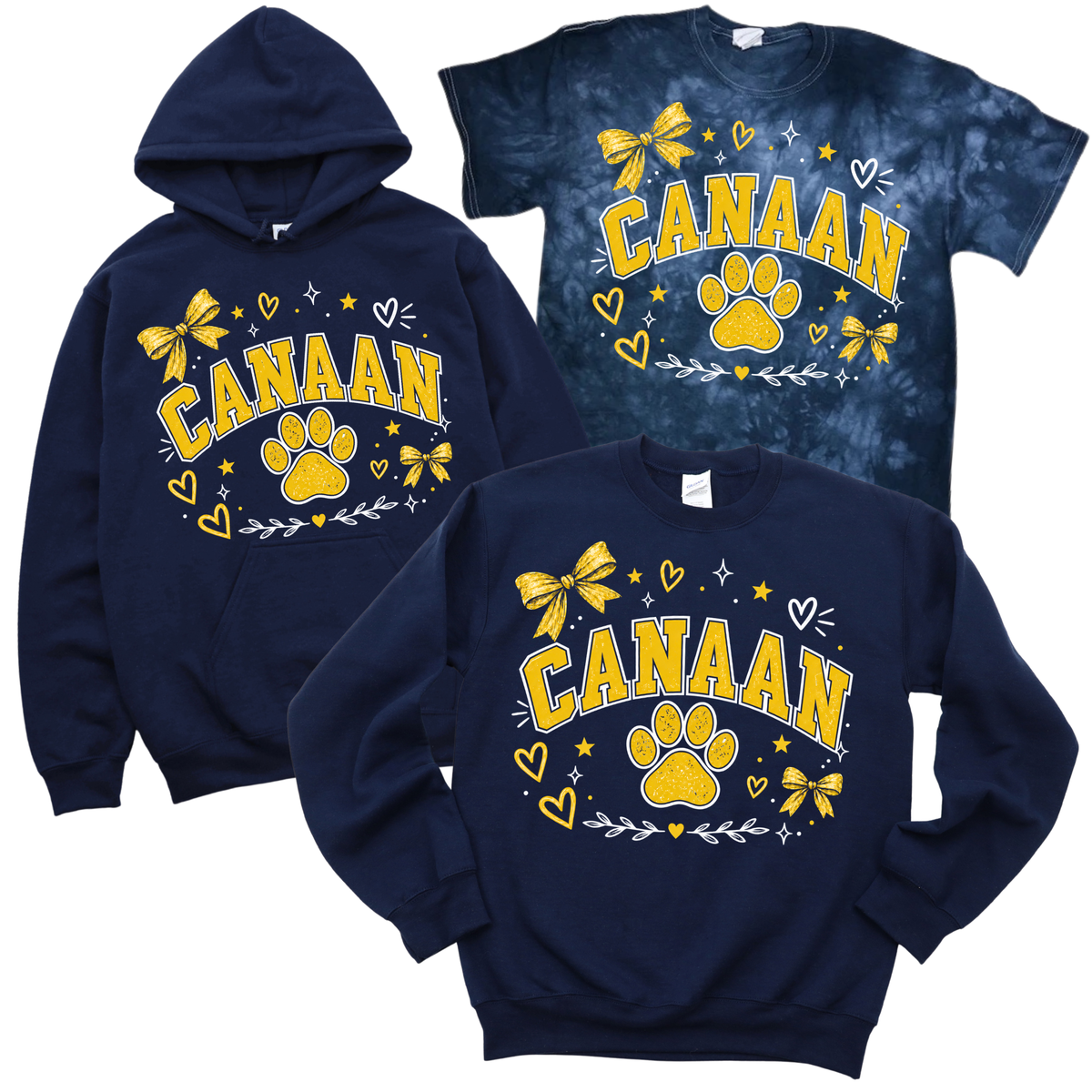 Canaan Sweetheart - Navy | Canaan Spiritwear Fundraiser | LI Spirit & Sports Apparel