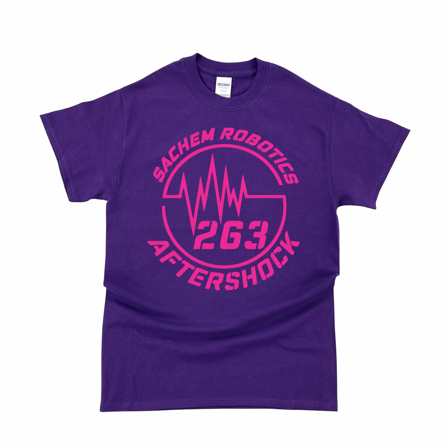 Retro Sachem Robotics Aftershock - Purple/Pink | Sachem Robotics Aftershock Apparel | LI Spirit & Sports Apparel