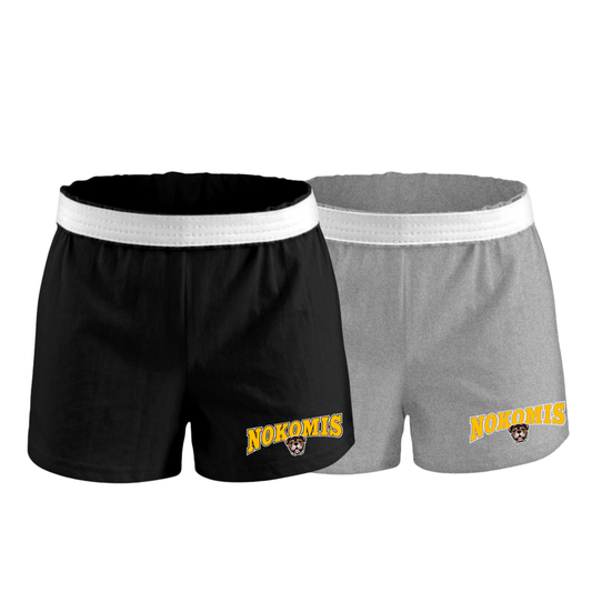 Nokomis Classic Arch Girls/Womens Shorts | Nokomis Spiritwear Fundraiser | LI Spirit & Sports Apparel