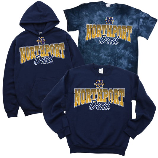 Legacy Northport Dad - Navy | Pulaski Road Spiritwear Fundraiser | LI Spirit & Sports Apparel