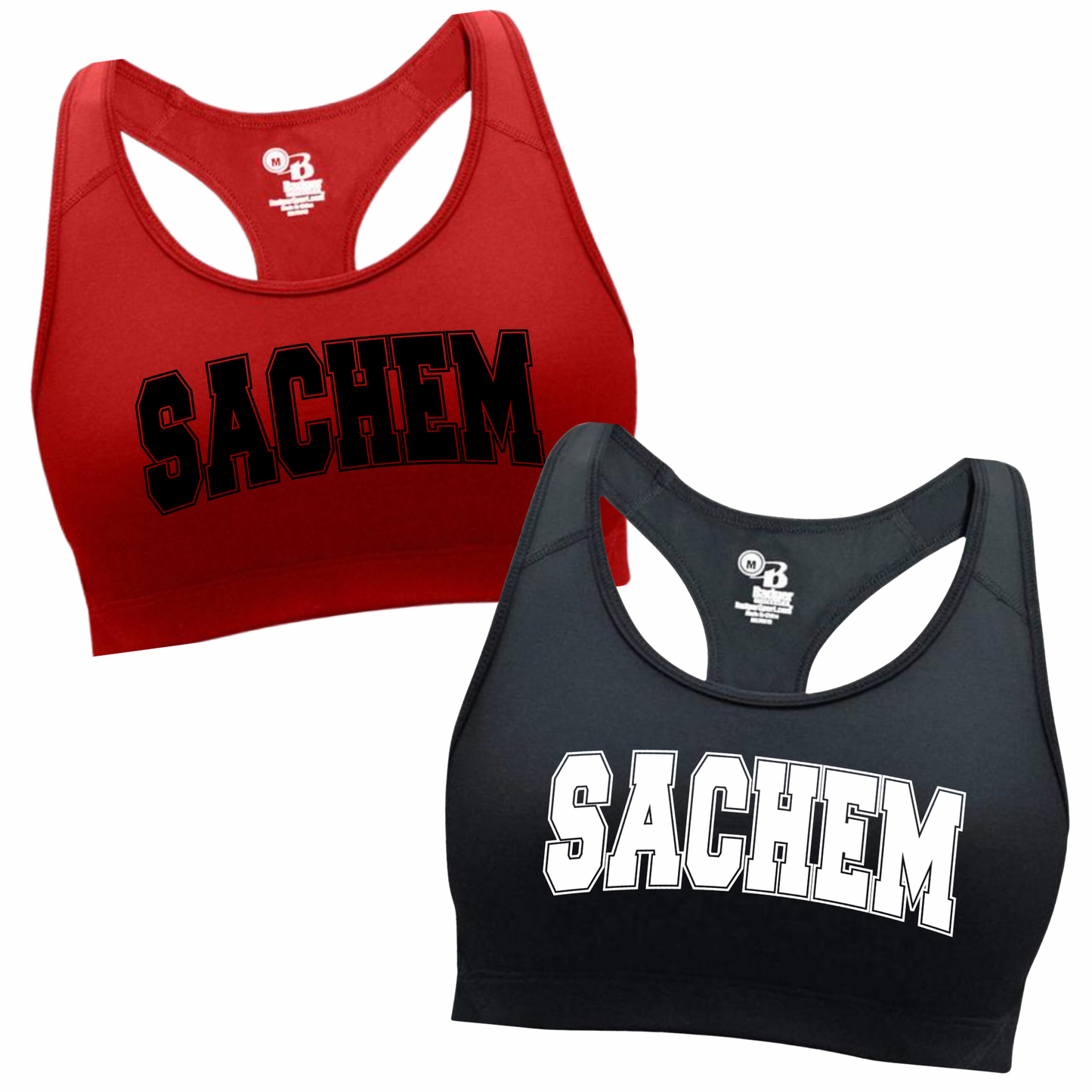 Sachem Girls/Womens Sports Bra | Sagamore Spiritwear Fundraiser | LI Spirit & Sports Apparel