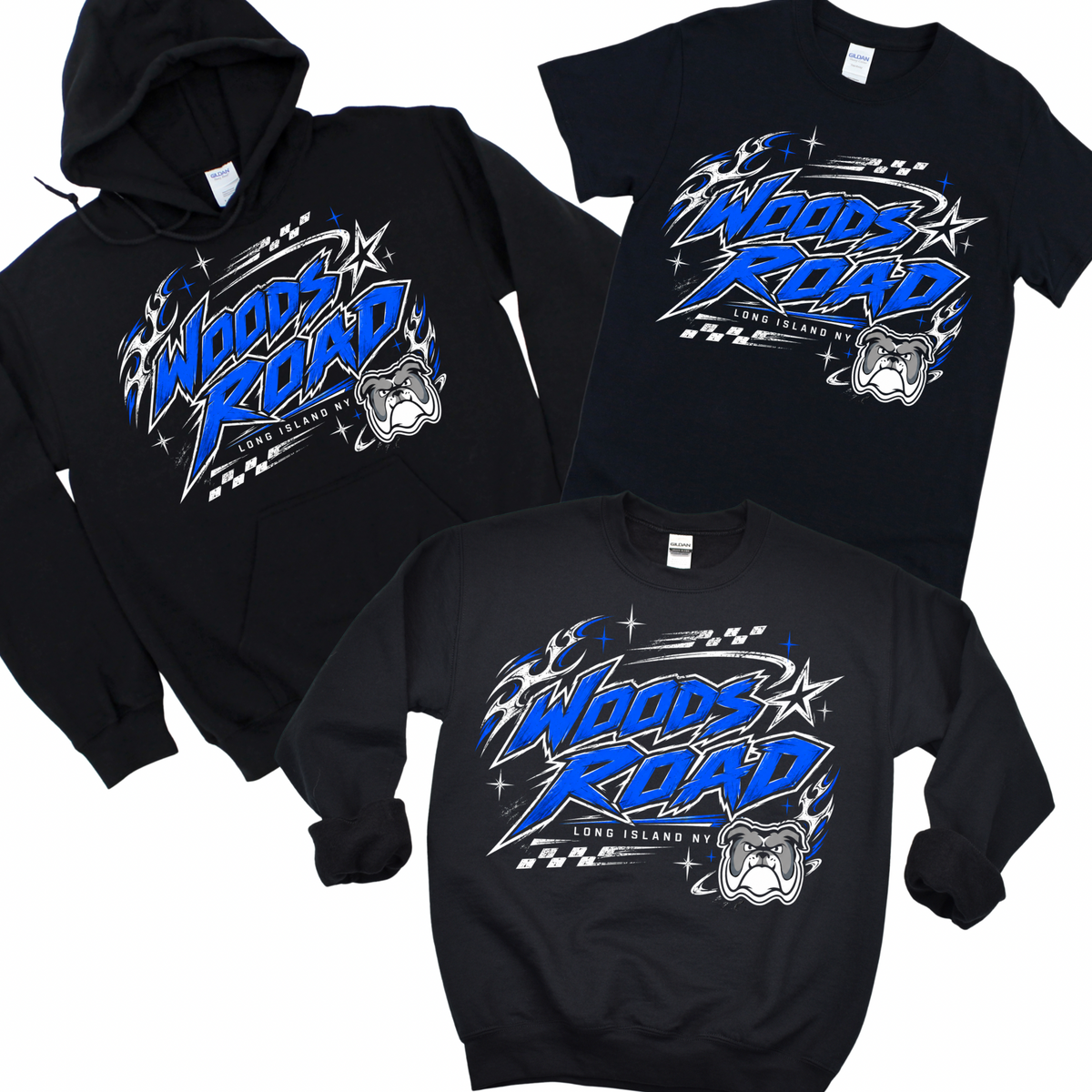 Woods Road Afterburn  - Black | Woods Road Elementary Spiritwear Fundraiser | LI Spirit & Sports Apparel