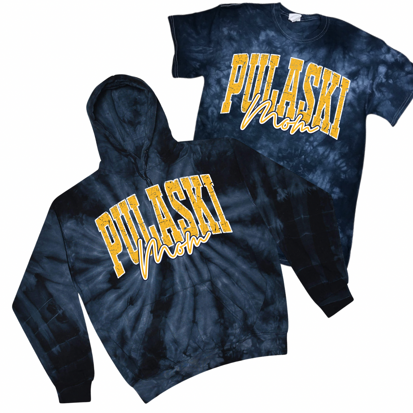 Varsity Pulaski Mom [Pick Your Own Tie Dye] | Pulaski Road Spiritwear Fundraiser | LI Spirit & Sports Apparel