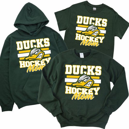 Ducks Hockey Mom - Forest | Ducks Hockey Spiritwear | LI Spirit & Sports Apparel