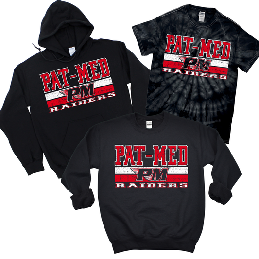 Vintage Pat-Med Raiders - Black | Canaan Spiritwear Fundraiser | LI Spirit & Sports Apparel