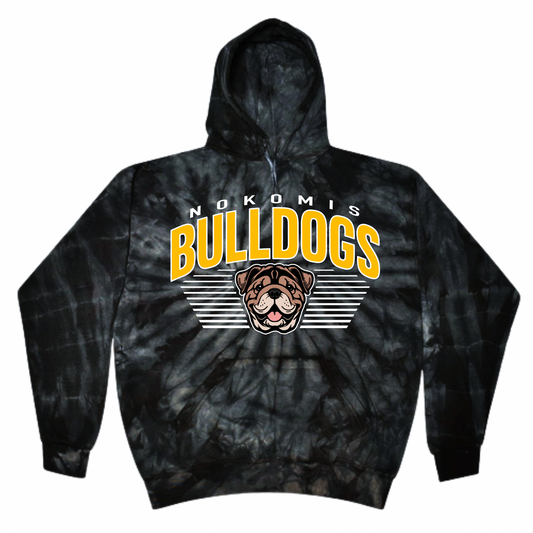 Nokomis Bulldogs Tie Dye Hoodie | Nokomis Spiritwear Fundraiser | LI Spirit & Sports Apparel